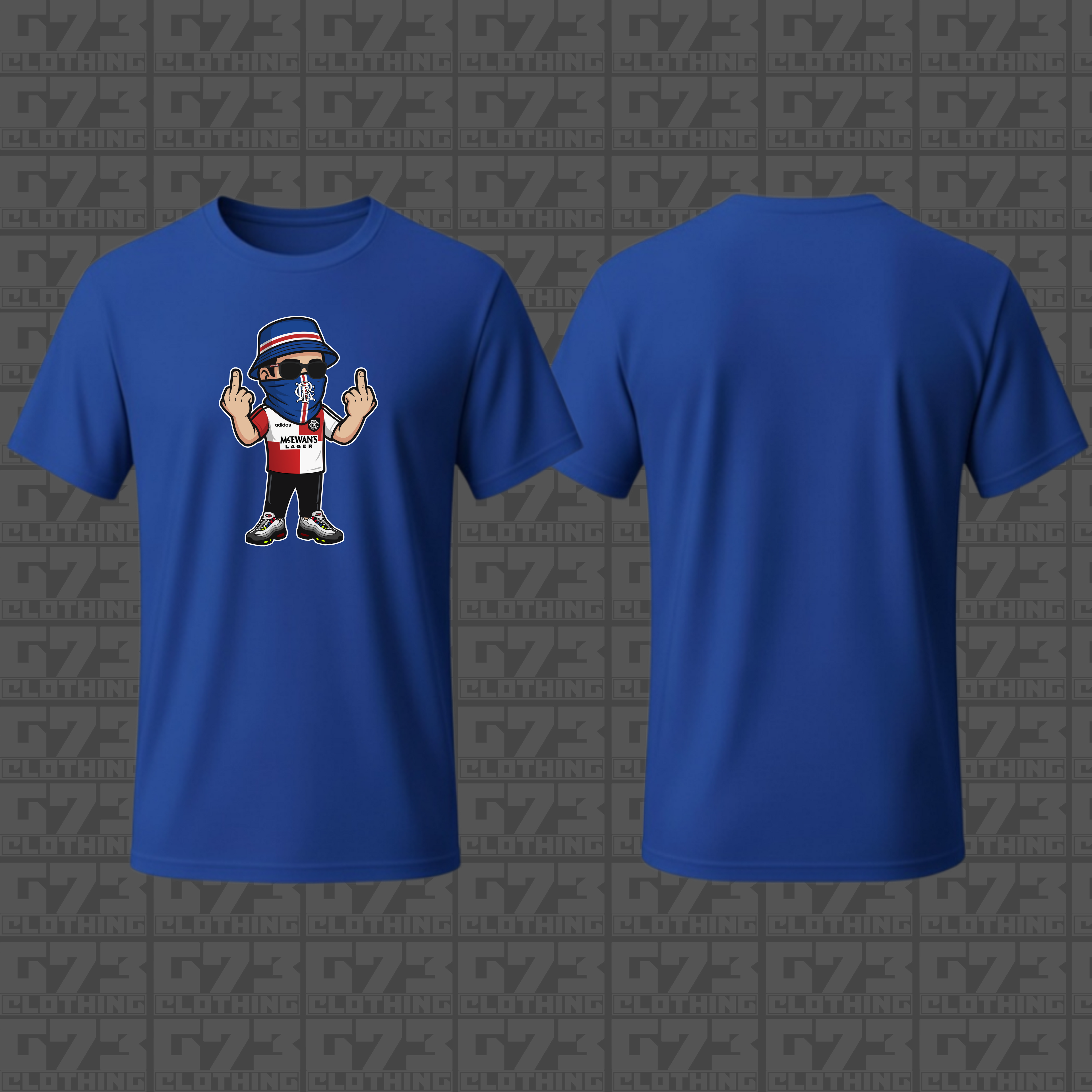 Kids 'Rangers 1995/96 Away' T-shirt