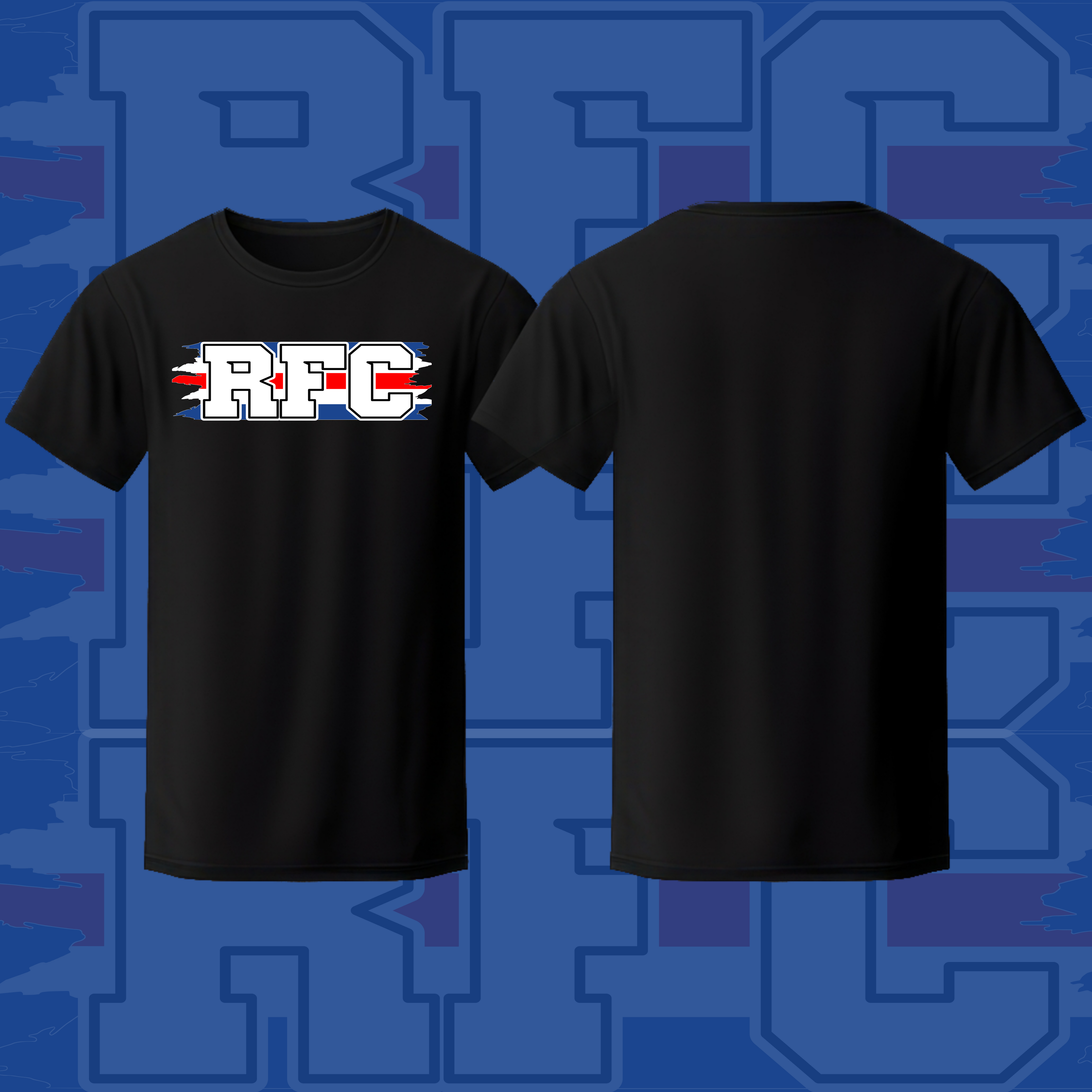 Adults Rangers 'RFC' T-shirt