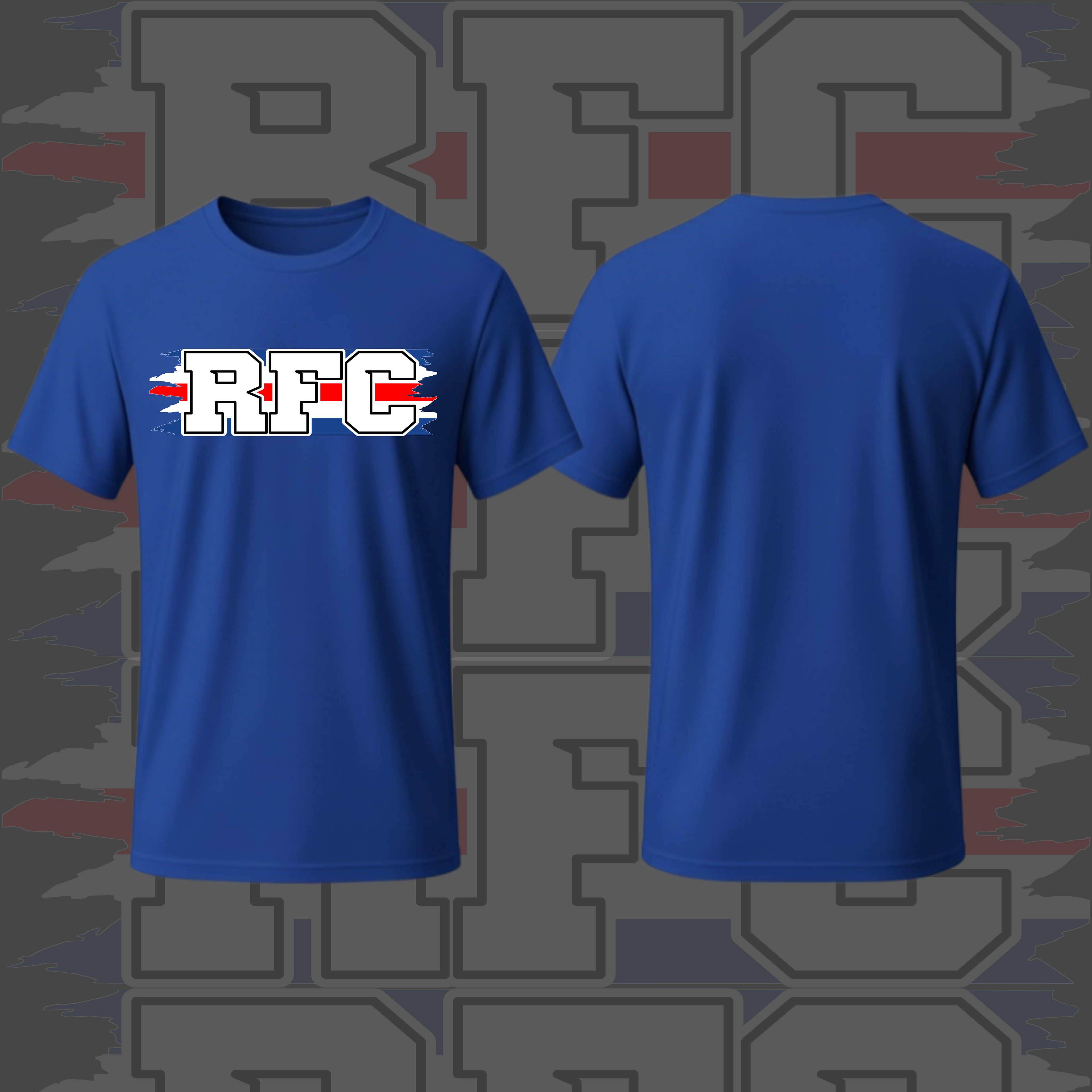 Adults Rangers 'RFC' T-shirt