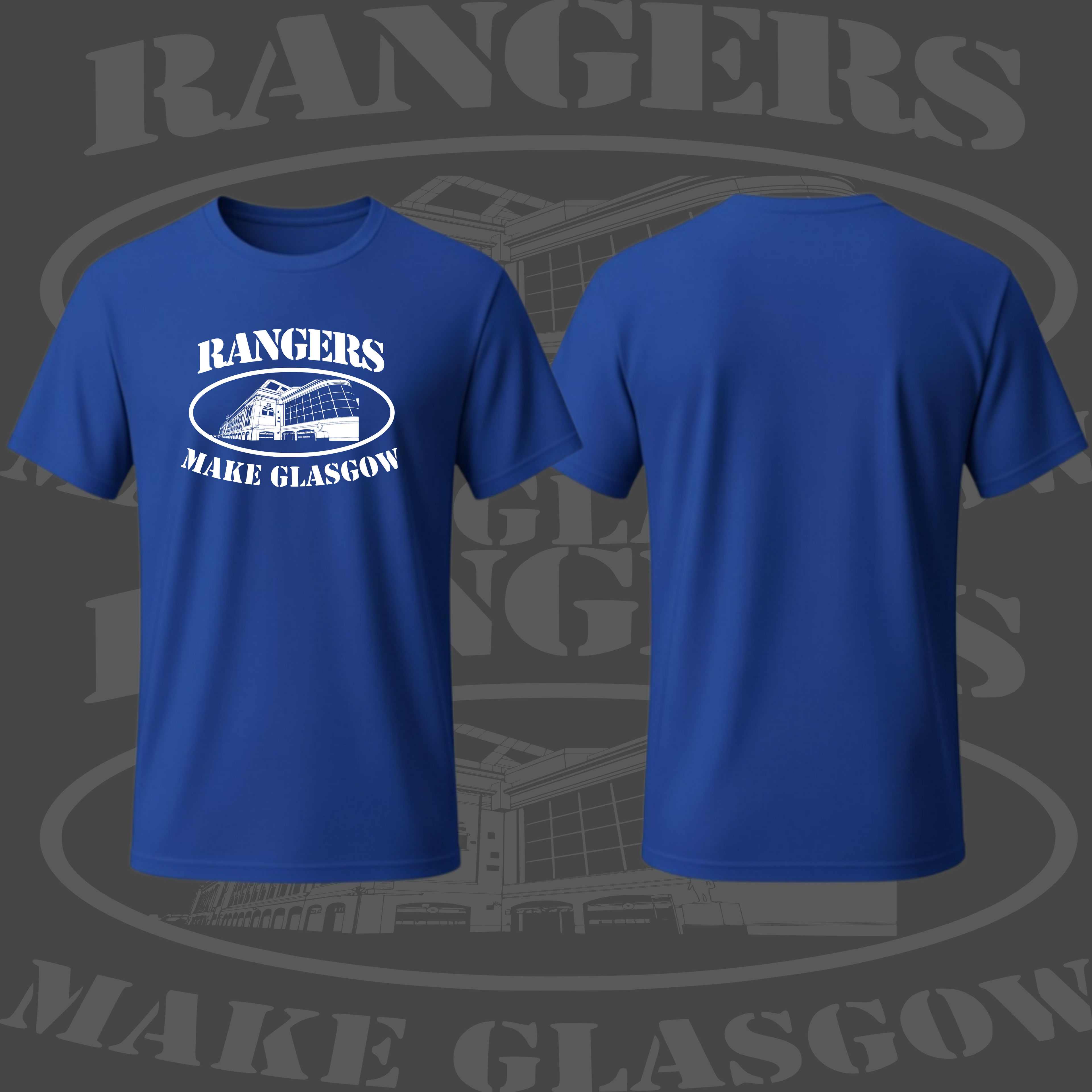 Adults Rangers Make Glasgow T-shirt